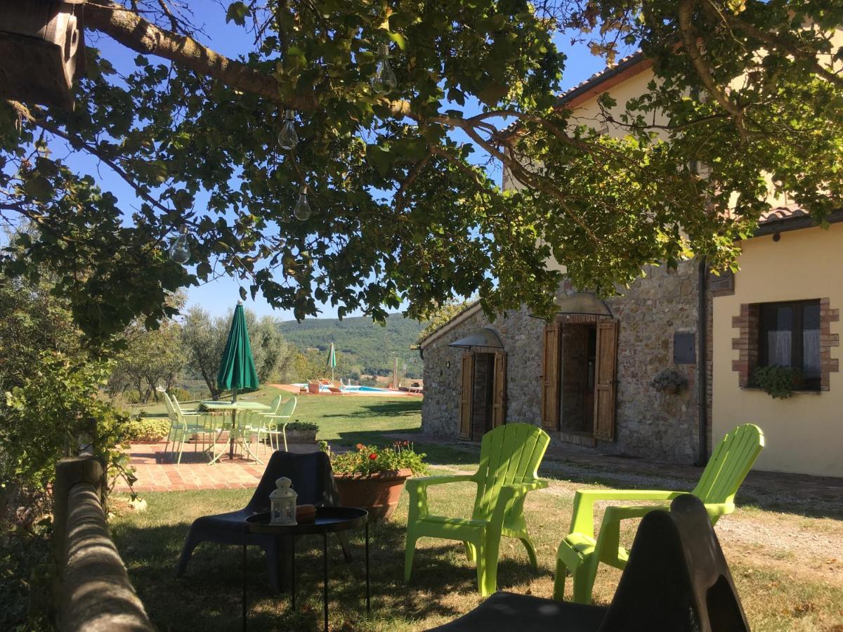 Villa San Regolino Whit Private Pool Radicondoli Exterior foto